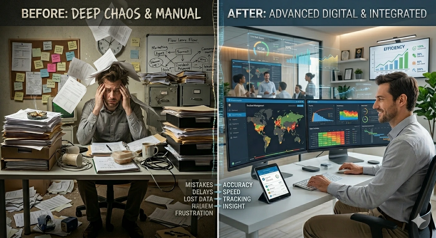 Manual process to Digitalize process