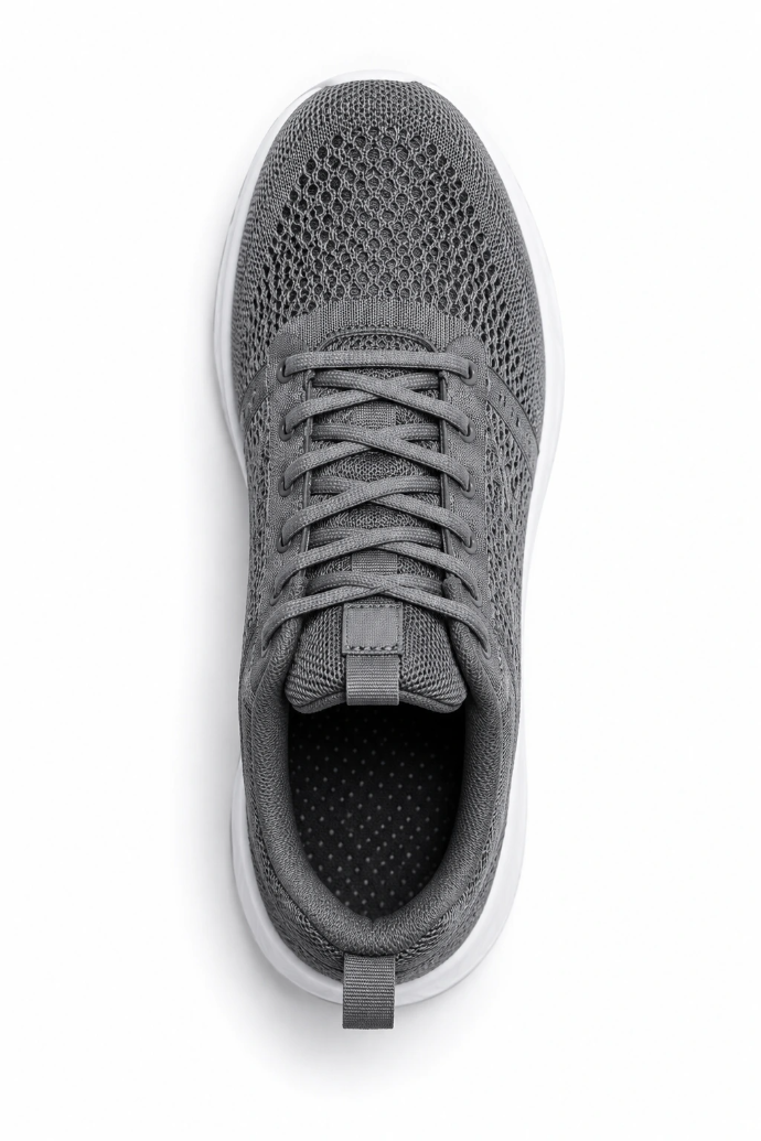 Safety shoe representing Odoo ERP for footwear manufacturing, production planning, inventory management and warehouse control.